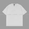 22SS Tasarımcı Mektup Baskı Tişörtleri Tee Moda Sweatshirt Yüksek Sokak Kısa Kollu Yaz Günlük Tişört Nefes Alabilir Erkekler Kadınlar İçin Mürettebat Boyun Tees Elbise 3-210