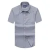 Heren zomer korte mouwen Paul kleine kleurrijke paard logo shirt katoen Oxford spinnen business casual jeugd effen kleur jurk shirt4655