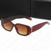 Designer Sunglass Fashion Sunglasses Transparent Lenses People Sun glass Print Goggle Adumbral 6 Color Option