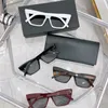 고급 안경 클래식 276 Mica Woman Mens 선글라스 레오파드 인쇄 해변 UV 보호 인기있는 Sonnenbrille 대형 디자이너 선글라스 PJ020