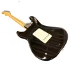 日本で作られた伝統的な50年代のセントブラックギター