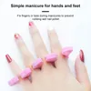 2050pcsPack Nail Art Toe Separador Foots Esponja Dedos Separadores Soft Gel Polonês Nail Salon Suprimentos Pedicure Manicure Ferramentas 240119