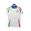 2023-24 Italia Chiesa Soccer Jerseys 24-25 Italie 125th Raspadori Verratti Barella Donnarumma Shirt Totti Lorenzo Politano Zaniolo Miretti Football Uniforme