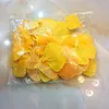 Decorative Flowers 100Pcs Artificail Ginkgo Leaves Faux Falling Leaf Autumn Atmosphere Home Decoration Yellow Po Props Holiday Party