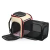 Transporteur de fournitures pour animaux de compagnie, sac à dos extensible multifonctionnel de grande capacité pour chat, litière Portable pour chat, sac pliable en tissu Oxford pour chien