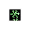Рождественские украшения 30 см большая снежинка гирлянда уличный светодиодный подвесной светильник задний двор патио дерево свадебный декор сказочная гирлянда падение Dhivd