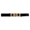 Ceintures ceinture femmes mode polyvalente couleur unie boucle ovale ceinture décorative belle taille élégante pour les robes