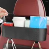 Автомобильный органайзер для хранения, подвесная организация, пластиковый аксессуар на заднем сиденье