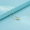 Kettingen goudboon ketting voor vrouwen 925 sterling zilver sierlijke ketting hypoallergeen minimalistische sieraden kerstcadeau idee voor meisjes