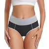 Women's Panties High-waisted Briefs 5 Pack Seamless High Waist Soft Breathable Tummy Control Butt-lifted Underpants Full