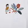 Espagne nouveauté 24ss printemps été lourd fait marguerite broderie t-shirt hommes femmes t-shirt de créateur 0127