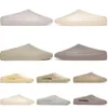 الخوف بالجملة God-05 The California Slip-on Slippers Shoes Women Mens Almond Cement Cream Cream Diat Big Clogs 6612ess