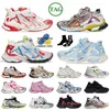 2024 Femmes Hommes Top OG Luxe Track Runners 7.0 Noir Blanc Rose Mousse Designer Casual Chaussures Vintage Runner 7 Plate-forme Baskets Mesh Nylon Argent Rose Baskets