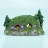 Decorations Simulation House Creative Fish Tank Ornament Aquarium Mini Resin Decoration for Home Store Shop Aquarium Fish Tank Landscape