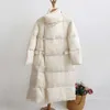 Down Winter Long Style, Large Quilt, Warm New Chinese Style Down Jacket, High-end and High-quality Women's A1209