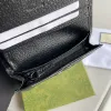 2024 Top Quality Classic Match Designer Purse Women leather pvc Commercial Presbyterian Print Credit Card Holder Women Purse Wallet holder with box