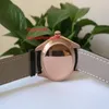 Orologio da polso di lusso di alta qualità Cellini Date Orologi da uomo 39mm in oro rosa 18 carati 50515 Nero Brand New Mens meccanico3015