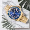 Oglądaj Man AAA Designer Watches 40 mm 2813 Ruch High End Grade Automatyczna moda klasyczna Wodoodporna stalowa ze stali nierdzewnej Wodoodporne zegarki Lumainous Sapphire