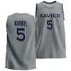 Xavier Musketeers Basketball College 3 Dailyn Swain Maillots 50 Gytis Nemeiksa 20 Dayvion McKnight 1 Desmond Claude 8 Quincy Olivari 24 Abou Ousmane Mans Jeune Femme