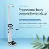 High Intelligence Quick Body Composition Analysis Machine 8 Electrodes Multi-frequency Bioelectrical Impedance Obesity BMI Testing Device