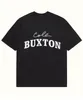 Cole Buxton t-shirt été chemise ample hommes femmes haute rue classique Slogan imprimé haut t-shirt