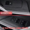 Auto Styling Schwarz Carbon Aufkleber Auto Fenster Lift-Taste Schalter Panel Abdeckung Trim Aufkleber 4 Teile/satz Für Buick Regal opel Insignia