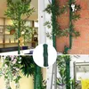 Fiori decorativi 5 pezzi Tubo per fognatura Tubo artificiale in plastica simulato per la decorazione della pelle di bambù