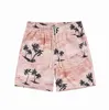 Palms Angels Summer Flame print furred shorts Loose casual men's and women's sports quarter pantsS-2xl