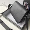 Bolsos de mensajero para hombre, bandolera de cuero de alta calidad, bolsos de hombro de diseñador, bolso de lujo a la moda, bolso cruzado de cuero 038