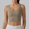 Roupa de yoga LANTECH Sports Bra Push Up Exercício Acolchoado Sportswear Treinamento Mulheres Levantando Roupas Fitness Gym Workout