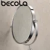 Miroirs Beccola 8 pouces 3x Miroir de maquillage de mur d'agrandissement