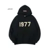 1977 EssentialShoodie Tracksuit ess z kapturem bluzy bluzy essentialsweatshirts Ustaw najwyższej jakości męskie damskie liste