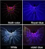 Taniec brzucha LED Butterfly Wings Party Festival Performation Fluorescen Isis Wings Dancing Carnival Costumes dla dorosłych 240118