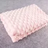 Blankets 100x75cm Minky Baby Blanket Born Swaddle Wrap Super Soft Nap Receiving Animal Manta Cobertor