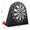 wholesale Free ship Customized Oxford inflatable Soccer dart board football kick dartboard target Sport Games Sticky Ball Shooting with blower and balls