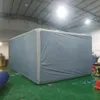 wholesale Custom sport tent inflatable golf simulator airtight PVC cage booth sealed tube projection screen moive house with sticker oxford