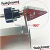 Sharpeners 360 Rotary Fixed Angle Sharpener Aluminium Alloy Knife System Sharpening Kitchen Tools Grinding 230809 Drop Delivery Home Dhz1P