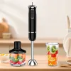 Mélangeurs 4 dans 1 Immersion Manager Beld Blender Blender Blender Mixer 400W Mélangeur alimentaire en acier inoxydable Bauteur d'oeufs Blend Blend Juicers Tools