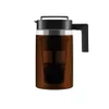 Bollitore per caffè con impugnatura in silicone antiscivolo per uso domestico da 900 ml con chiusura ermetica per birra fredda217Z