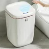 20L/22L Automatische Sensor Prullenbak UV Licht Inductie Prullenbak Slimme Vuilnisbak Voor Badkamer Wc Prullenbak Deksel Smart home 240119