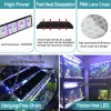 Belysningar 40180 cm LED Aquarium Light with Timer Fish Tank Light Lamp Aquariums Decor Lighting Fresh Planted Lights Sunrise Sunset