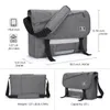 OIWAS 15 tum Laptop Men Messenger Bag Fashion Travel Sling Axel Mens Canvas Portfölj Male Crossbody Pack för tonåringar 240119