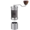 1ZPRESSO Je plus Manuelle Kaffeemühle, Aluminiumgrat, Edelstahl, verstellbare Bohnenmühle, Mini-Fräsen, 35 g, 210609227 Stunden