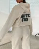 Designer Tracksuit White Fox Hoodie Define Dois 2 Peça Set Mulheres Mens Roupas Desportivo Manga Longa Pulôver Com Capuz 12 Coloursspring Outono Wint O409 X6NR