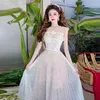 Casual Dresses Summer Women Vintage Embroidered Cloak Slim Dress Temperment Elegant Sweet Pleated Long Vestidos