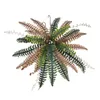 Decorative Flowers Fake Plants Green Decors For Home Silk Artificial Fern Large Bouquet Living Room Garden Decoration Tropical Craft Supply