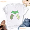 Koszulka damska Women T koszule Ta mama biegnie na Herbalife Graphic Print Tshirt Damskie ubrania 2023 Life Shirt Femme HARAJUKU Summer to Dh7mg