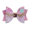 Hair Accessories Baby Girls Sequin Hair Clip Sweet Glitter Gold Angel Wings Flower Princess Barrettes Children Fashion Butterfly Acces Dh7Lt