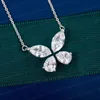 Graffss designer Jewelry luxury earring Pendant Necklaces for Women Three dimensional hollow out single and double butterflies Sterling Silver chain Couple gift