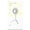 Fans Benks Mini Desk Fan Portable Mobile Holder Fans Handheld Outdoor USB Fan Air Cooler Small Desktop Office Tripod Fan Rechargeable